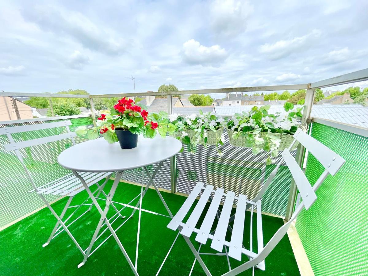 Saint Nazaire - White Lion - Centre Ville - Au Calme - Parking Privatif Aerien - Internet Haut Debit Fibre 외부 사진