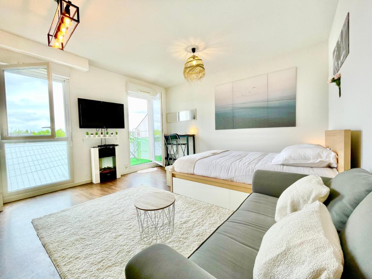 Saint Nazaire - White Lion - Centre Ville - Au Calme - Parking Privatif Aerien - Internet Haut Debit Fibre 외부 사진
