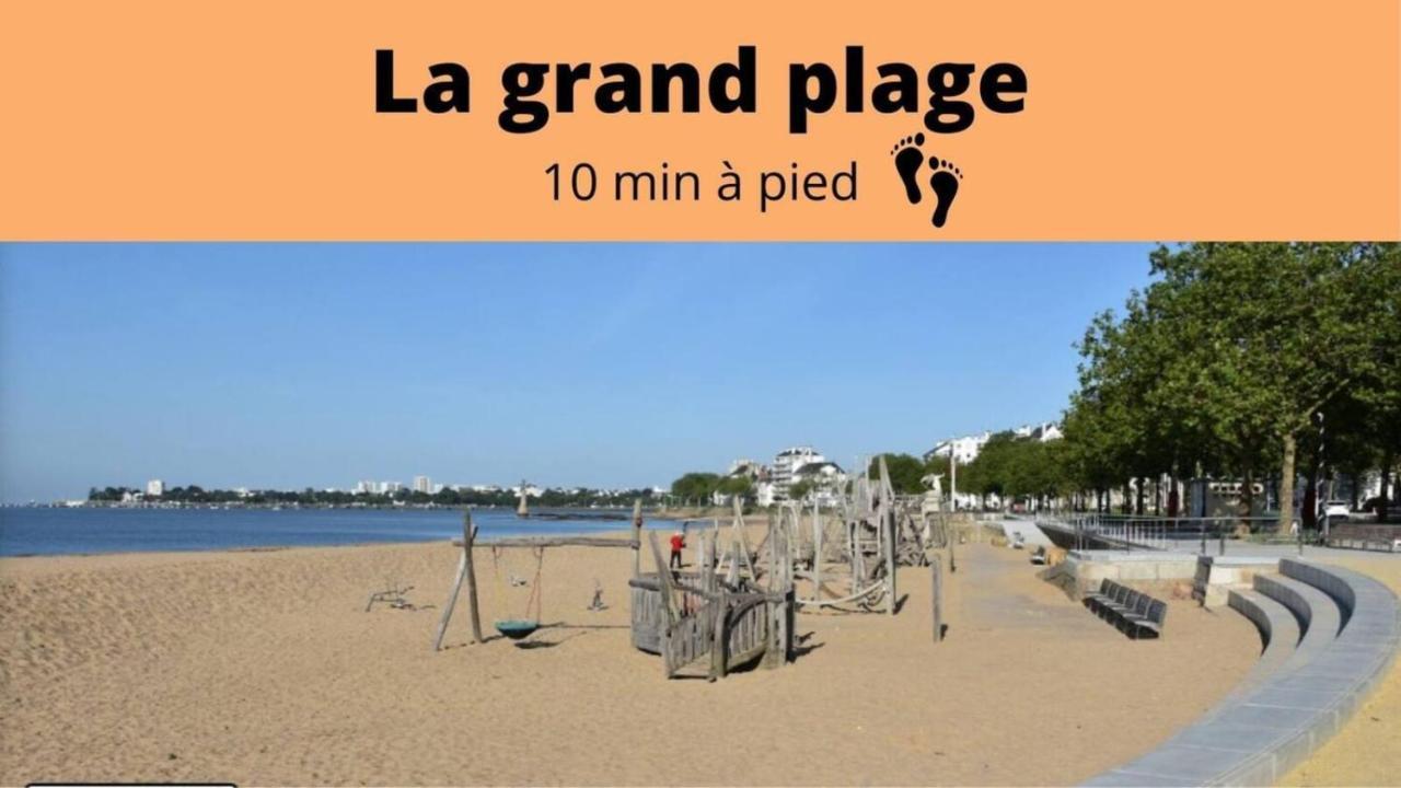 Saint Nazaire - White Lion - Centre Ville - Au Calme - Parking Privatif Aerien - Internet Haut Debit Fibre 외부 사진